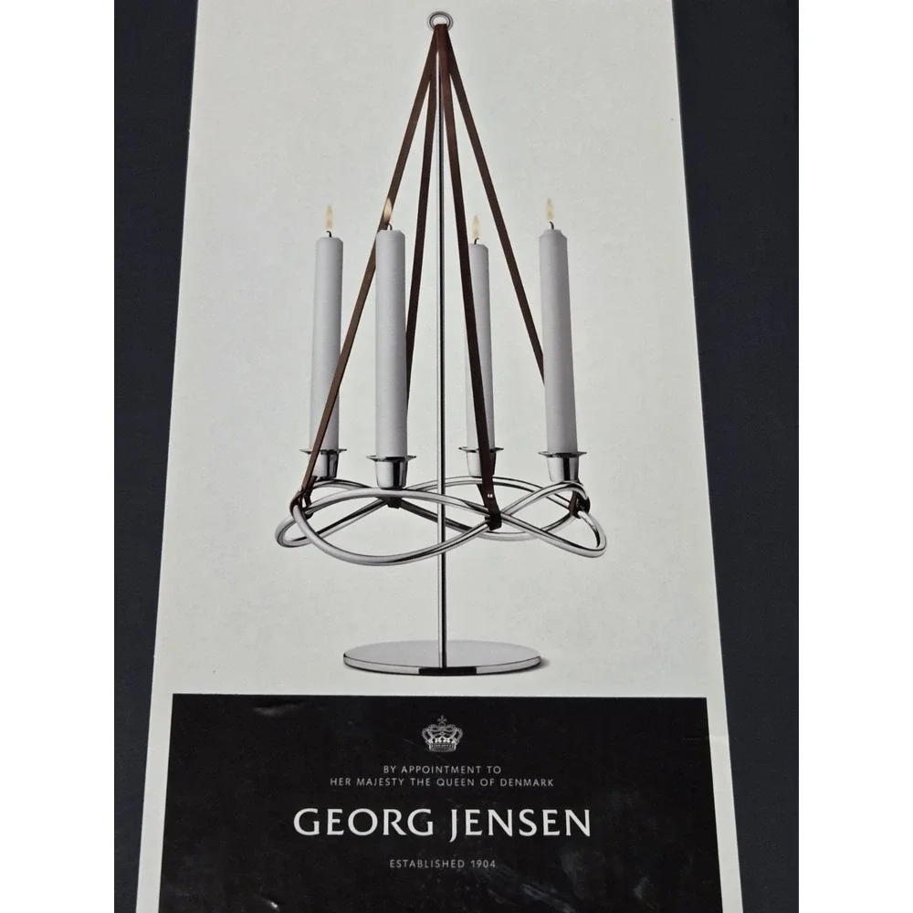 Maria Berntsen Georg Jensen Season Extension for‎ Candleholder New NIB Rare
